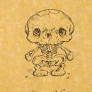 Hello Kitty csontváza