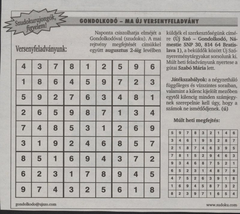 Hol itt a rejtvény...???