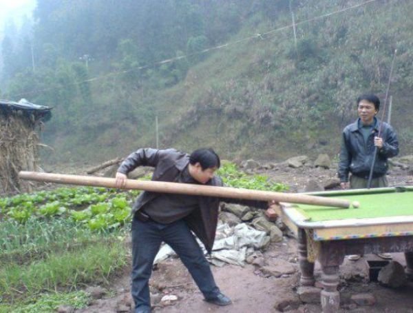 Biliárd a szabadban