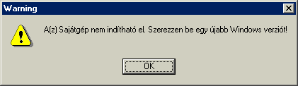 Windows üzenet 2.